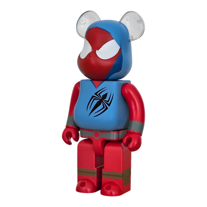 Bearbrick Scarlet Spider 400% schräg