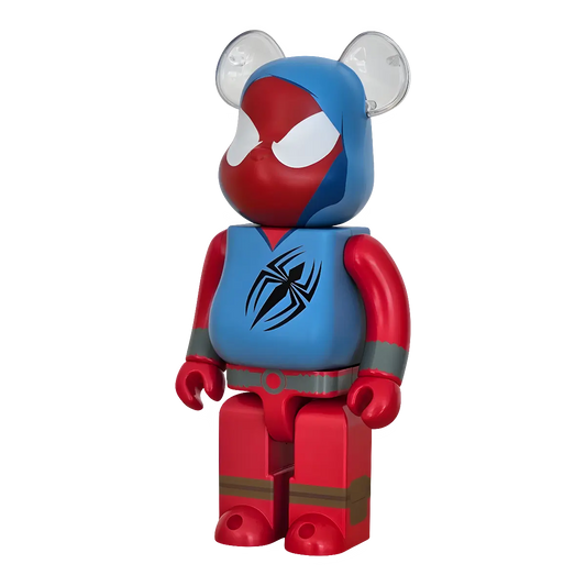Bearbrick Scarlet Spider 400% schräg