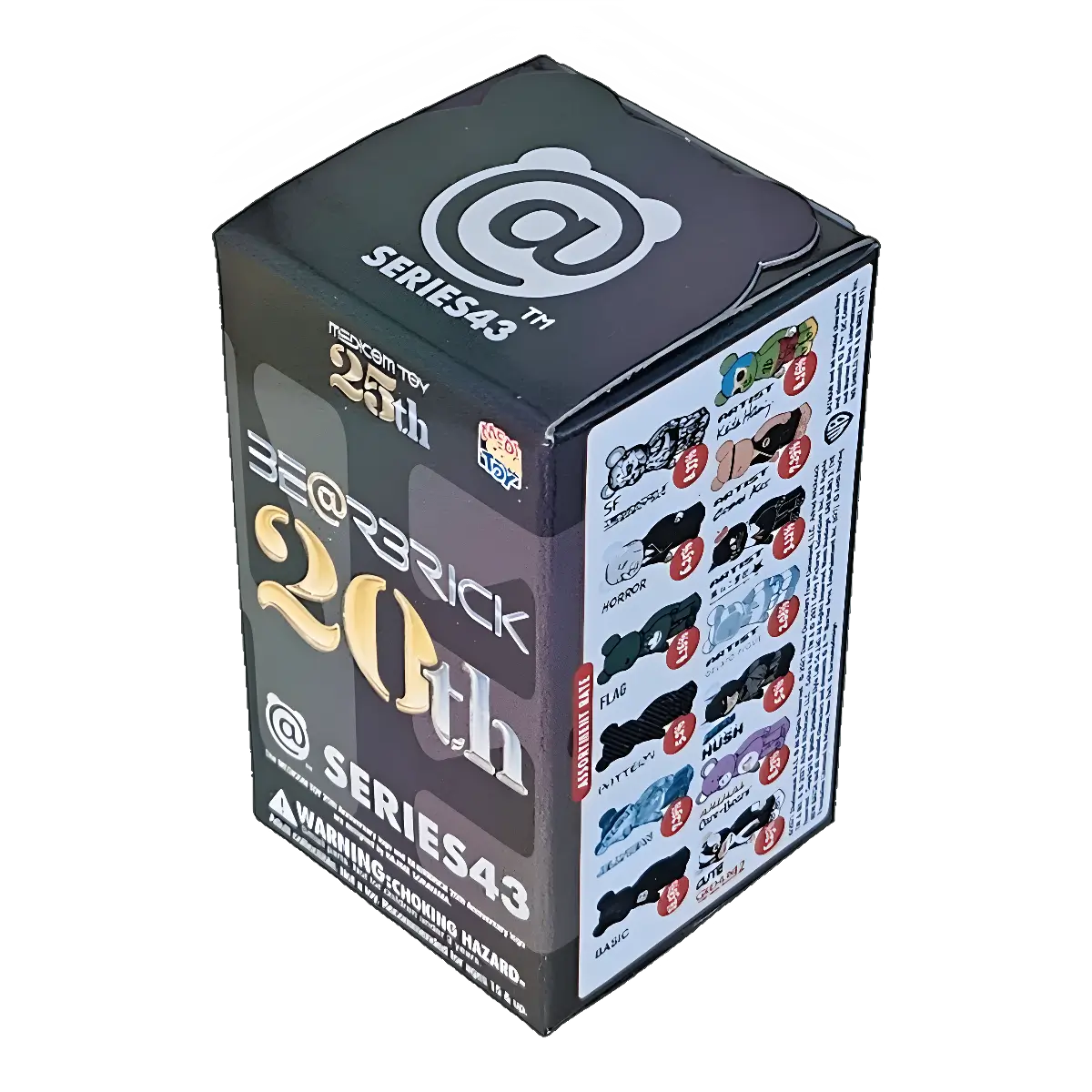 Bearbrick Series 43 100% Blindbox schräg