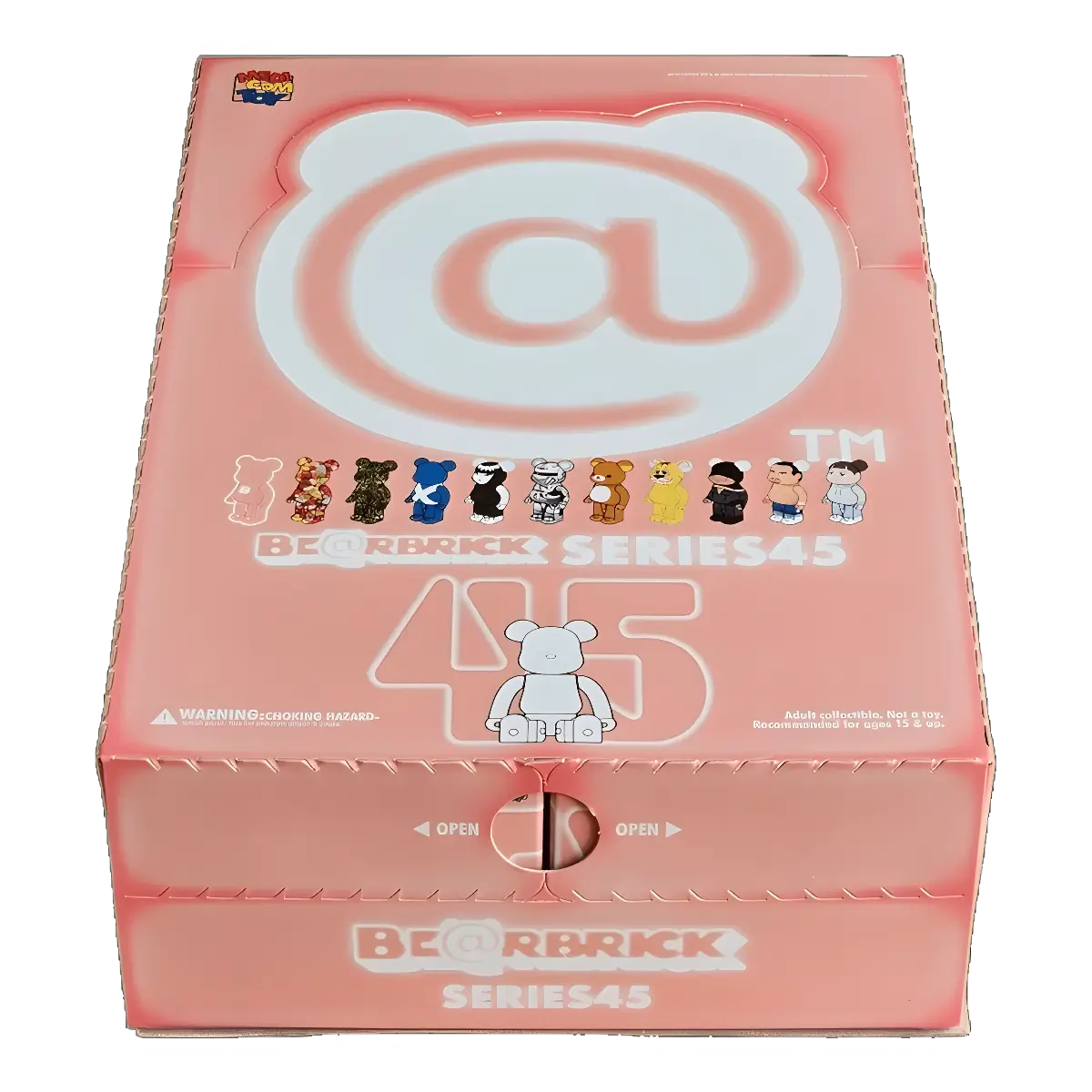 Bearbrick Series 45 100% 24er-Karton Front