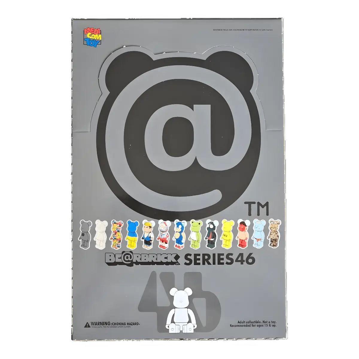 Bearbrick Series 46 100% 24er-Karton Deckel