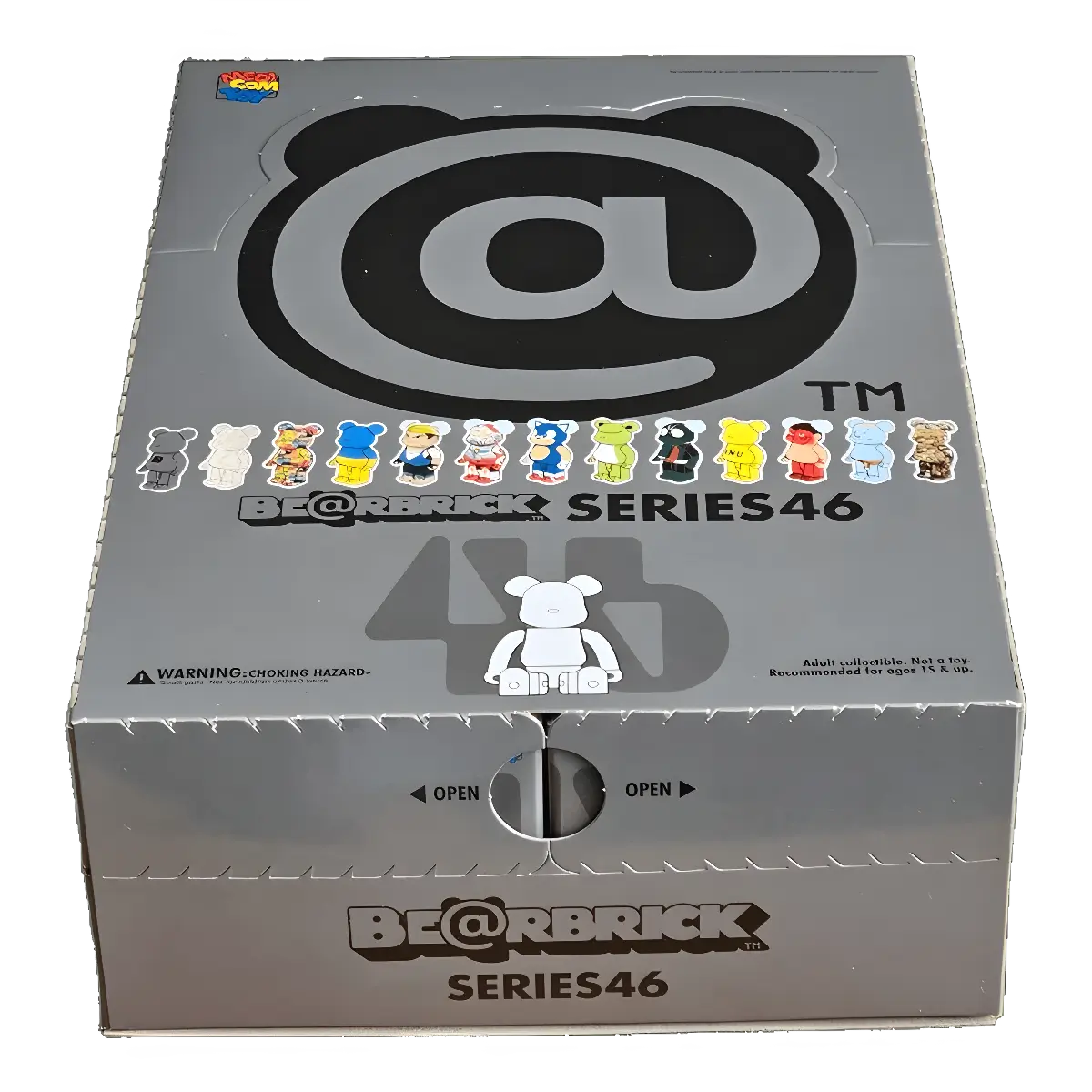 Bearbrick Series 46 100% 24er-Karton Front