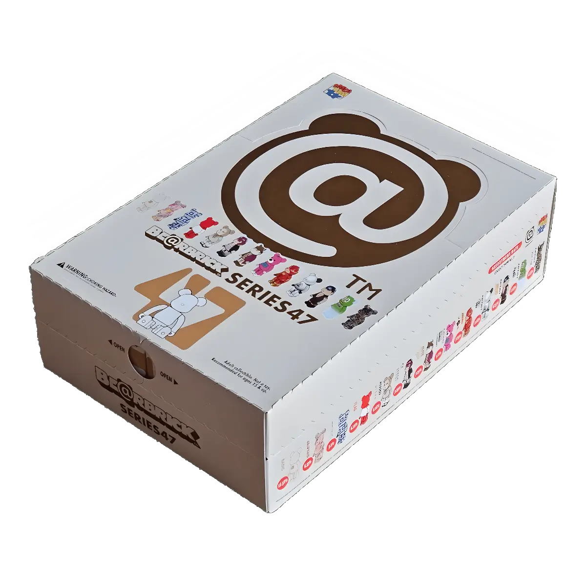 Bearbrick Series 47 100% 24er-Karton schräg