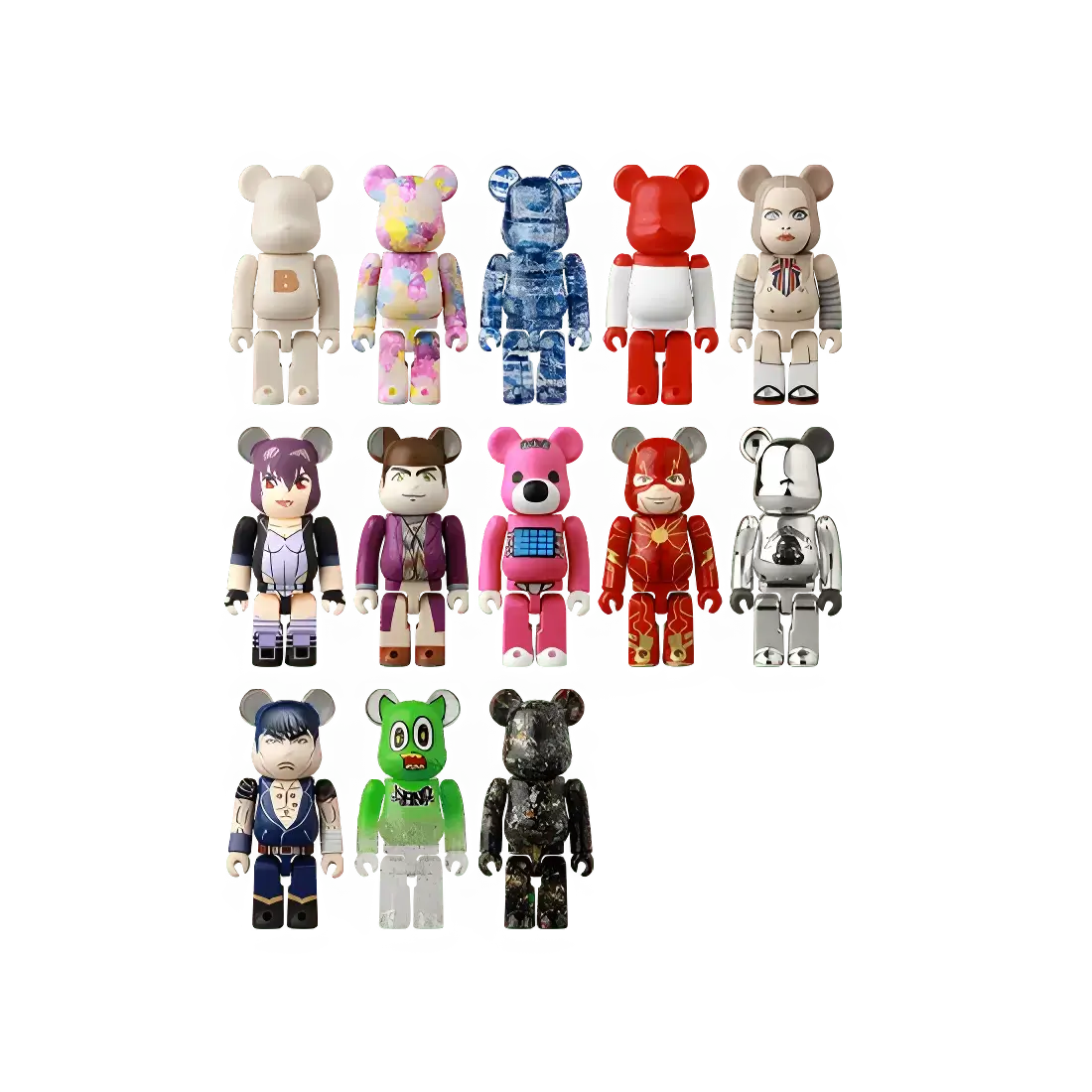 Bearbrick Series 47 100% Modellübersicht