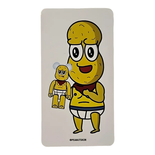 Bearbrick Series 48 Artist 'Peanutskun' 100% Begleitkarte