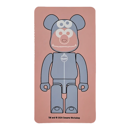Bearbrick Series 48 Cute Sesame Street × Gelato Pique Elmo in Cookie Monster Costume 100% Begleitkarte