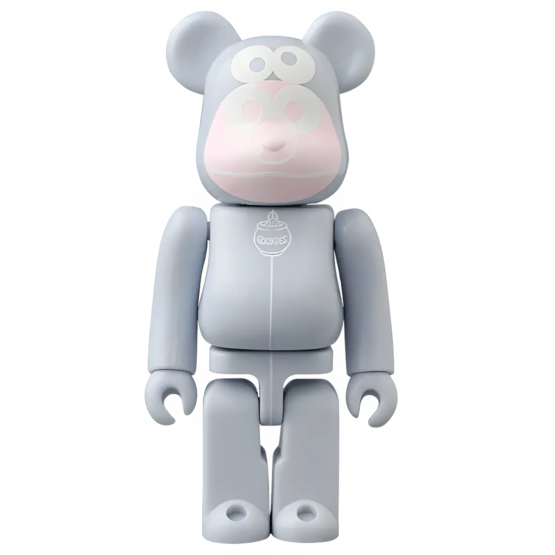 Bearbrick Series 48 Cute Sesame Street × Gelato Pique Elmo in Cookie Monster Costume 100% Herstellerbild