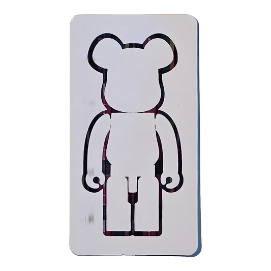 Bearbrick Series 49 Artist 'Comme des Garçons' 100% SECRET Begleitkarte