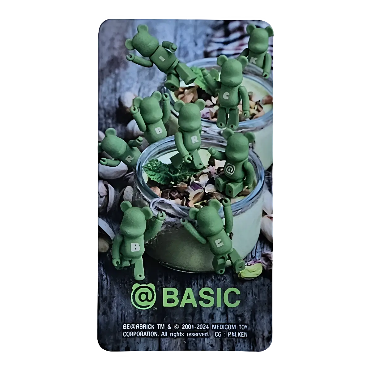 Bearbrick Series 49 Basic Letter 100% Begleitkarte