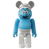 Bearbrick Series 49 Cute 'The Smurfs' 100% Herstellerbild