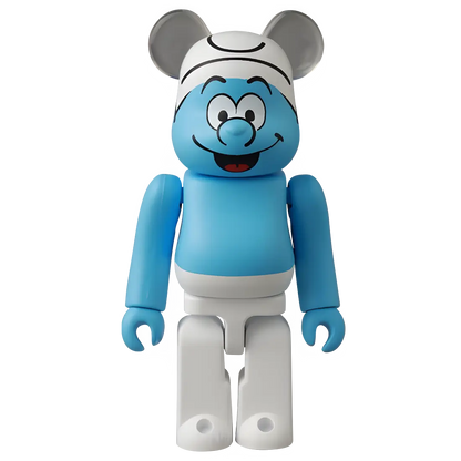 Bearbrick Series 49 Cute 'The Smurfs' 100% Herstellerbild