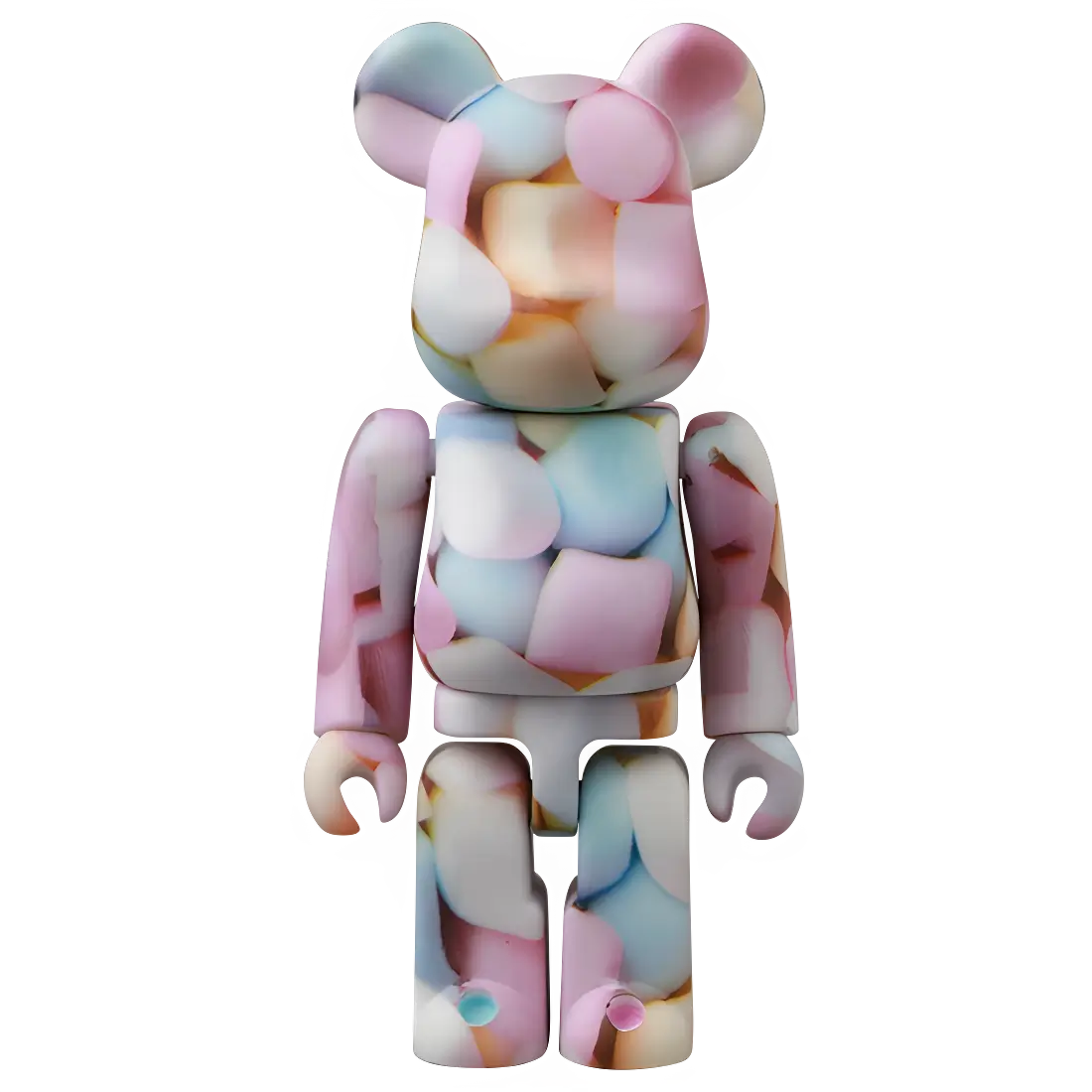 Bearbrick Series 49 Jellybean 'Marshmallows' 100% Herstellerbild