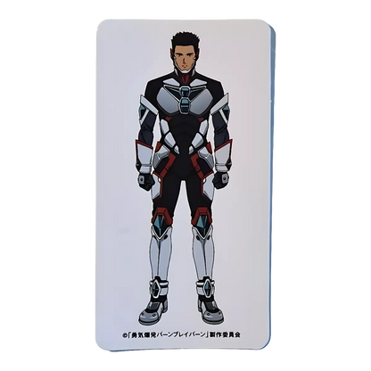 Bearbrick Series 49 SF 'Isami Ao' [Bang Brave Bang Bravern] 100% SECRET Begleitkarte