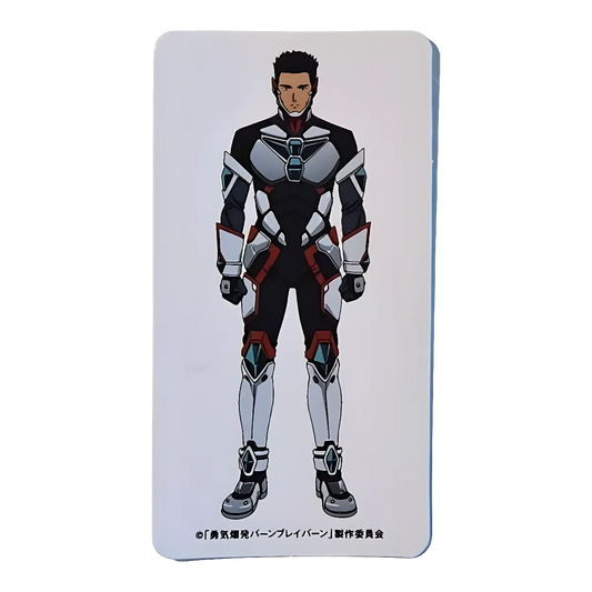 Bearbrick Series 49 SF 'Isami Ao' [Bang Brave Bang Bravern] 100% SECRET Begleitkarte