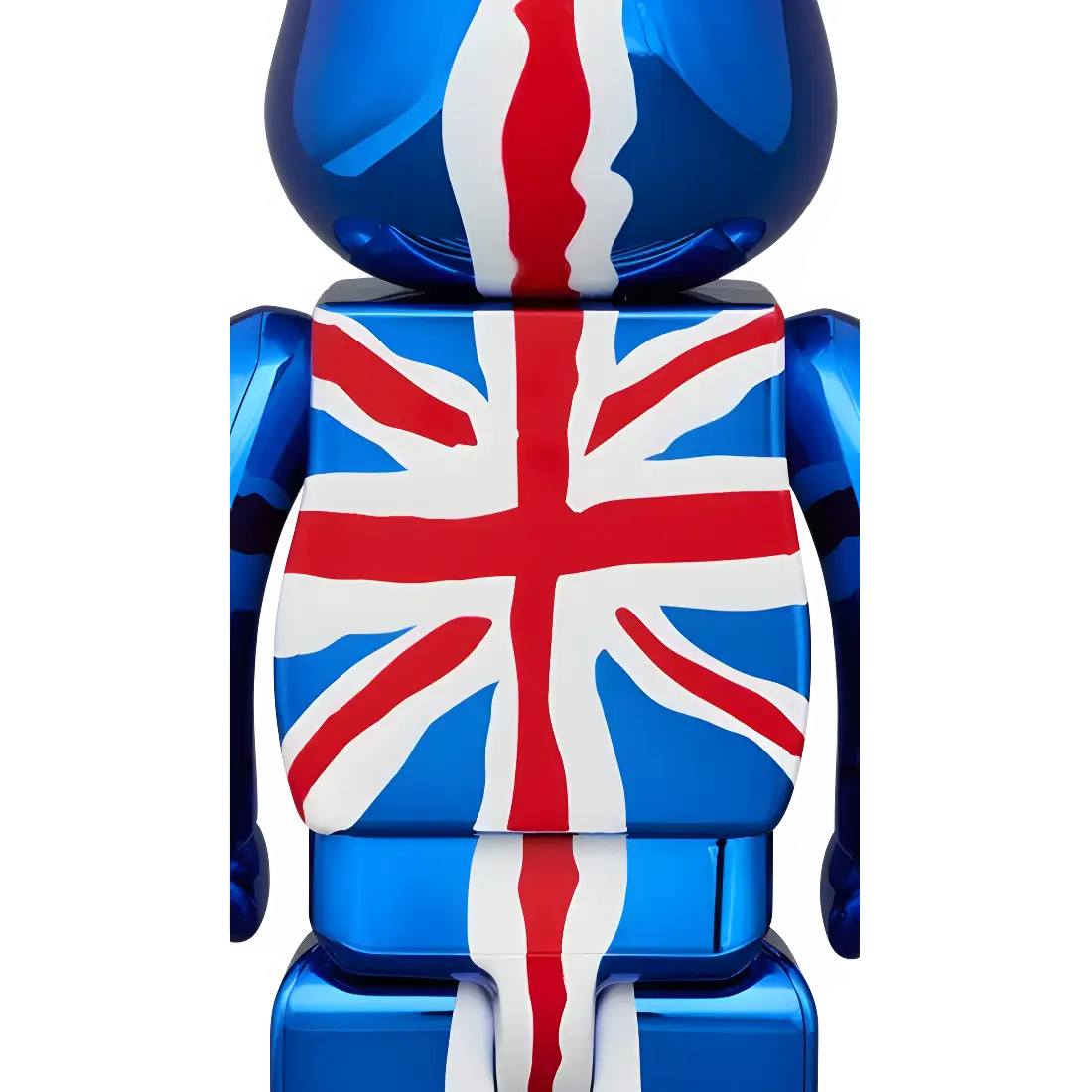 Bearbrick Sex Pistols 'God Save the Queen' Chrome Version Herstellerbild 4