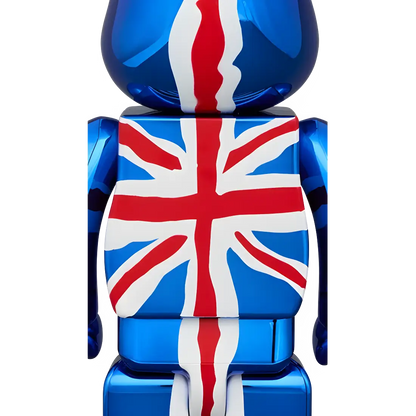 Bearbrick Sex Pistols 'God Save the Queen' Chrome Version Herstellerbild 4