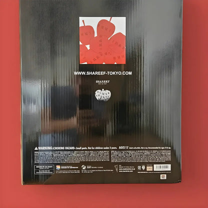 Bearbrick Shareef 1000% Verpackungsrückseite
