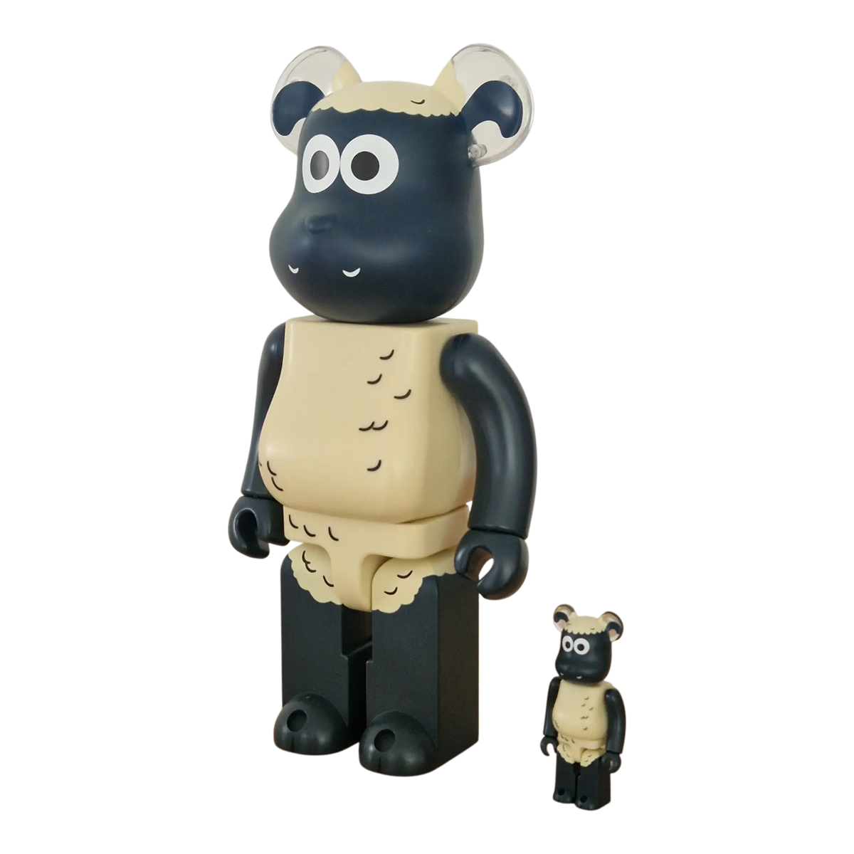 Bearbrick Shaun [Shaun the Sheep] 100%+400% schräg