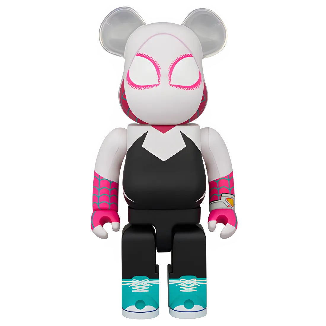 Bearbrick Spider-Gwen [Spider-Man - Across the Spider-Verse] 400% Herstellerbild 1
