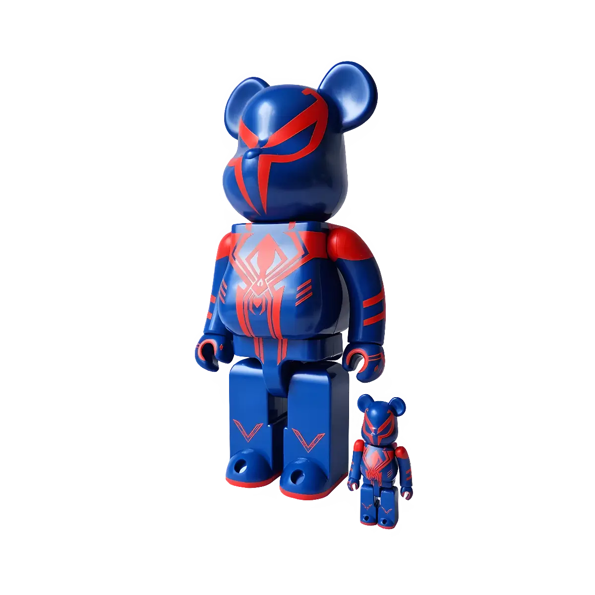 Bearbrick Spider-Man 2099 100%+400% schräg