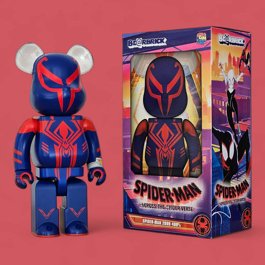Bearbrick Spider-Man 2099 400% mit Verpackung