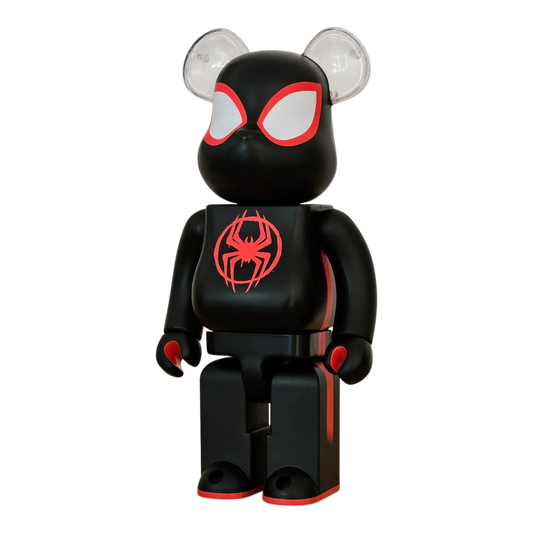 Bearbrick Spider-Man (Miles Morales) [Spider-Man - Across the Spider-Verse] 100%+400% schräg