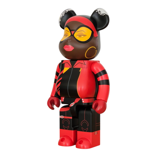 Bearbrick Spider-Woman [Spider-Man - Across the Spider-Verse] 400% schräg