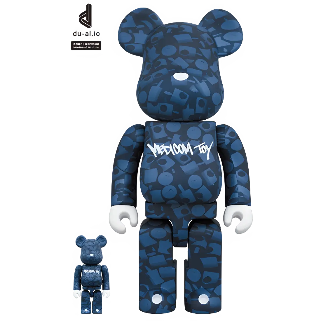 Bearbrick Stash 'Medicom Toy' 100%+400% Herstellerbild 1