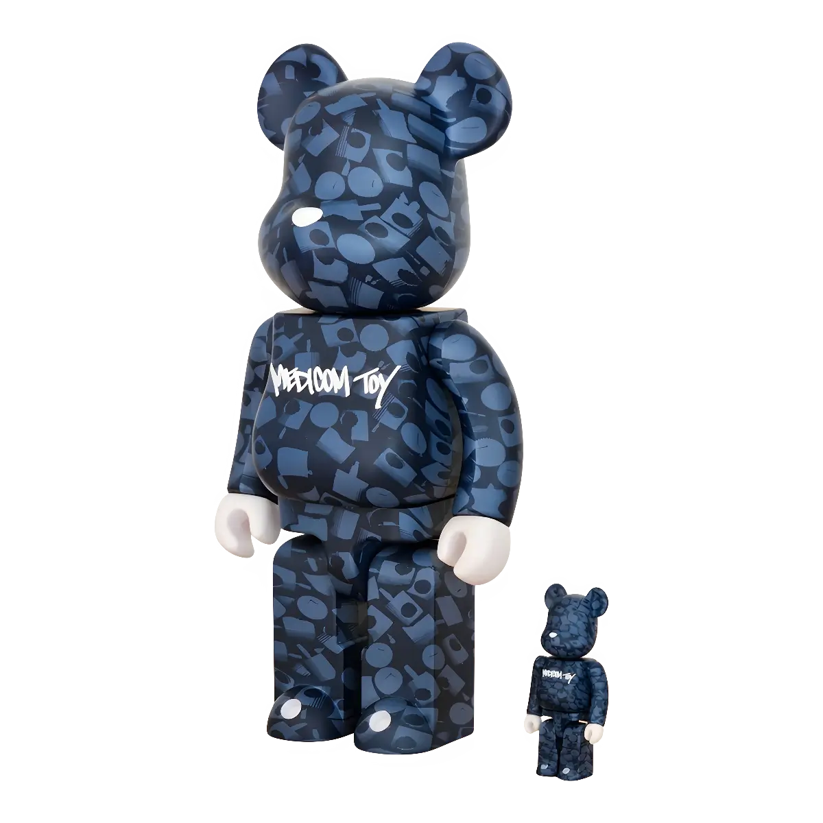Bearbrick Stash 'Medicom Toy' 100%+400% schräg