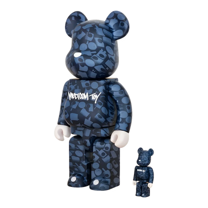 Bearbrick Stash 'Medicom Toy' 100%+400% schräg
