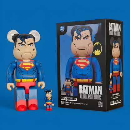 Bearbrick Superman [Batman The Dark Knight Returns] 100%+400% mit Verpackung