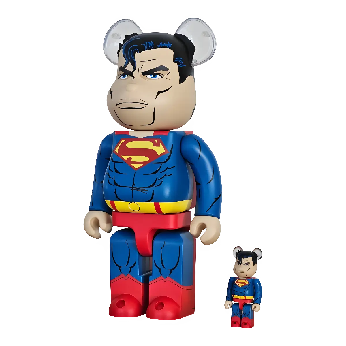 Bearbrick Superman [Batman The Dark Knight Returns] 100%+400% schräg