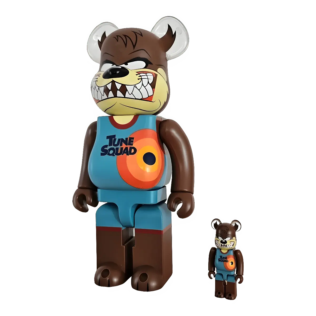 Bearbrick Tasmanian Devil 100%+400% schräg