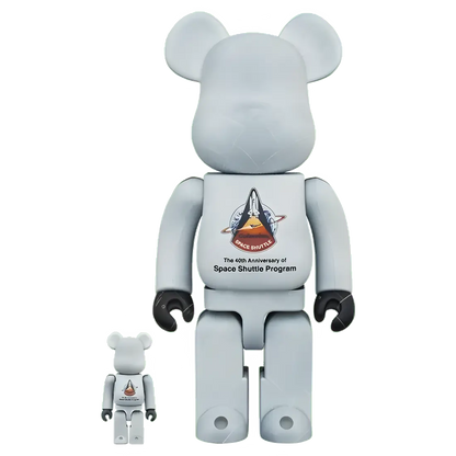 Bearbrick The 40th Anniversary of the Space Shuttle Program 100%+400% Herstellerbild 1