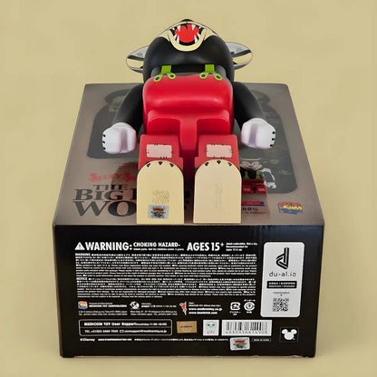 Bearbrick The Big Bad Wolf [Disney] 100%+400% Echtheitsmerkmale