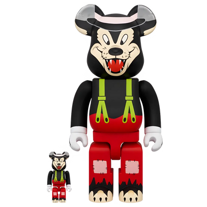 Bearbrick The Big Bad Wolf [Disney] 100%+400% Herstellerbild 1