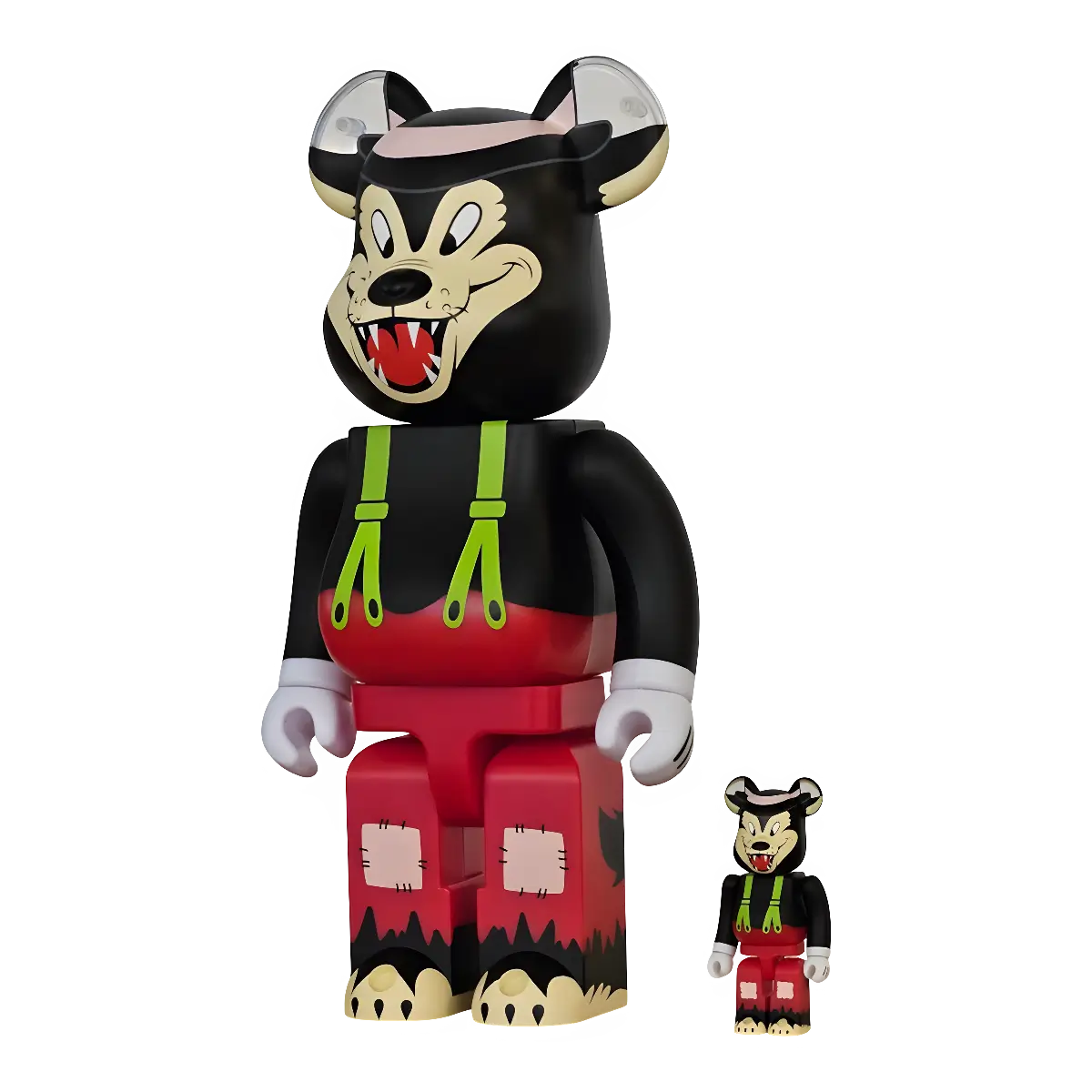 Bearbrick The Big Bad Wolf [Disney] 100%+400% schräg