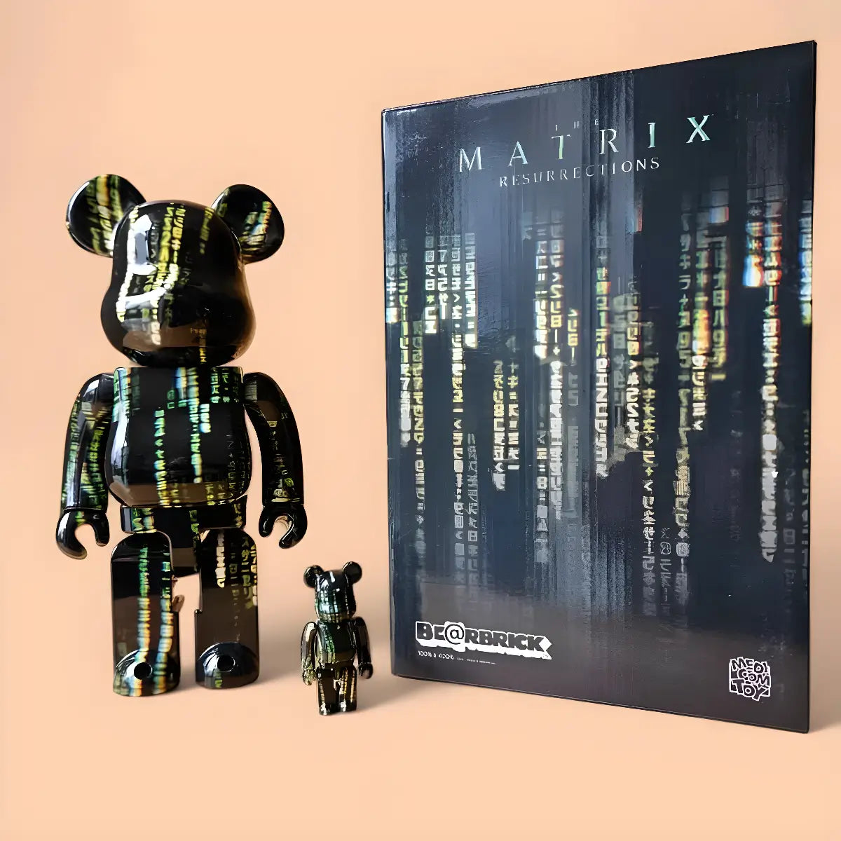 Bearbrick The Matrix Resurrections 100%+400% mit Verpackung