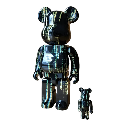 Bearbrick The Matrix Resurrections 100%+400% schräg
