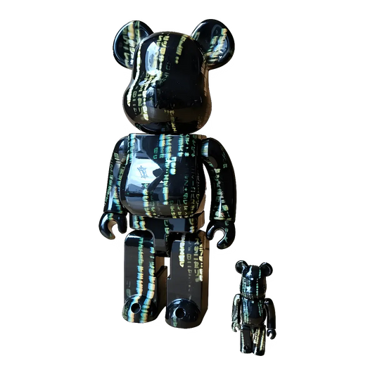 Bearbrick The Matrix Resurrections 100%+400% schräg