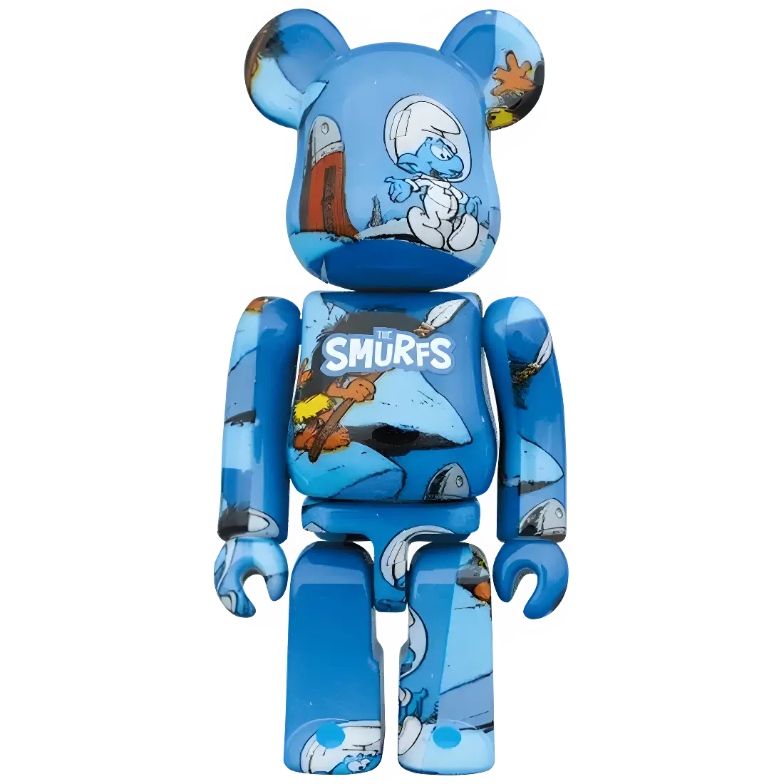 Bearbrick The Smurf 'The Astrosmurf' 100%+400% Herstellerbild 2
