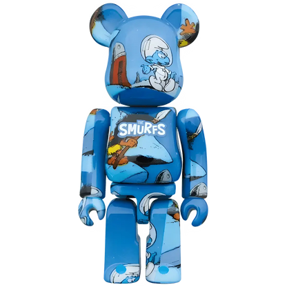 Bearbrick The Smurf 'The Astrosmurf' 100%+400% Herstellerbild 2