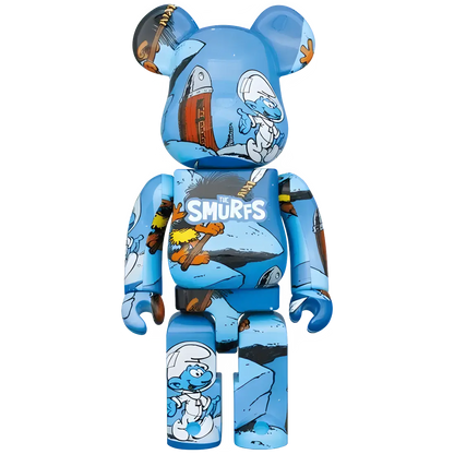 Bearbrick The Smurf 'The Astrosmurf' 100%+400% Herstellerbild 3