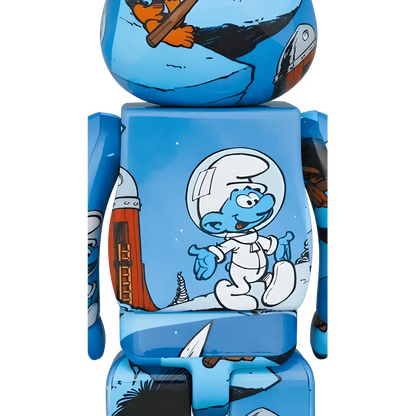 Bearbrick The Smurf 'The Astrosmurf' 100%+400% Herstellerbild 4
