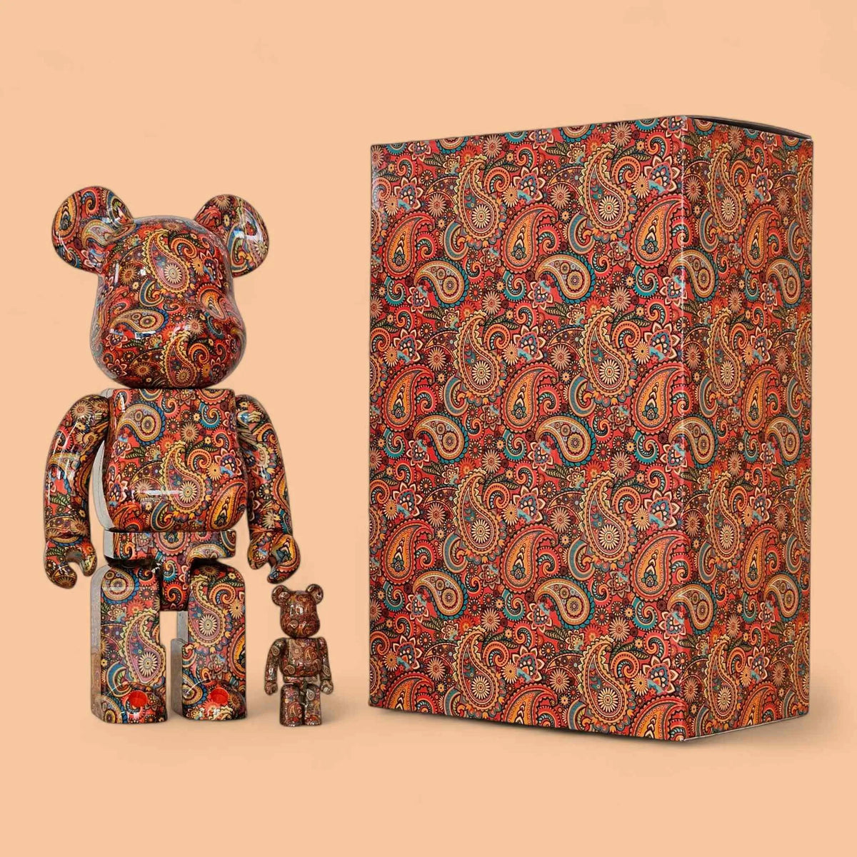 Bearbrick The Street Sliders ROCK'N'ROLL 100%+400% mit Verpackung