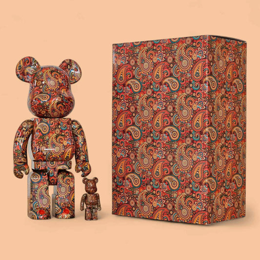 Bearbrick The Street Sliders ROCK'N'ROLL 100%+400% mit Verpackung