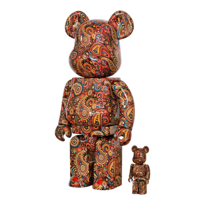 Bearbrick The Street Sliders ROCK'N'ROLL 100%+400% schräg