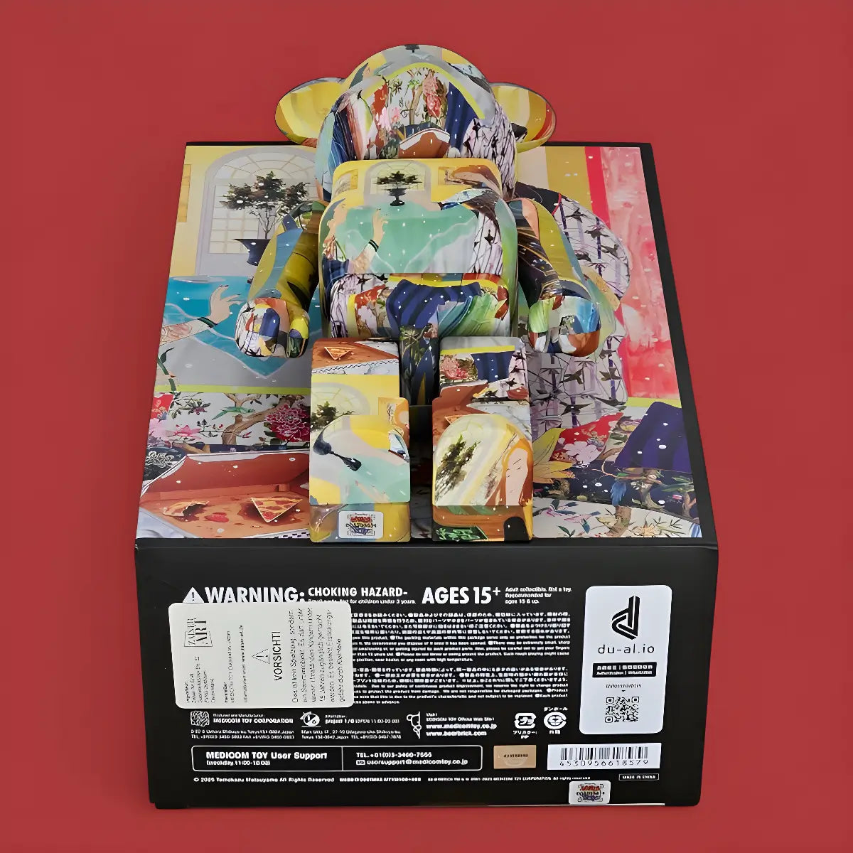 Bearbrick Tomokazu Matsuyama 100%+400% Echtheitsmerkmale