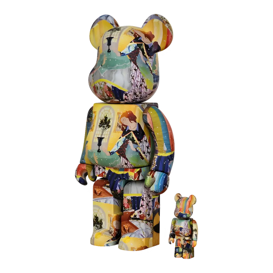 Bearbrick Tomokazu Matsuyama 100%+400% schräg