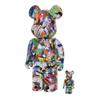 BE@RBRICK Tomokazu Matsuyama × Peanuts (100%+400%)